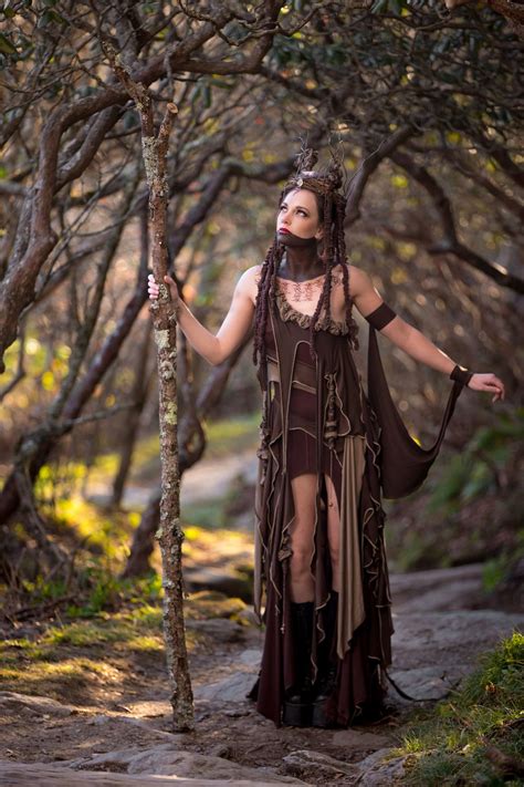 Woodland witchcraft cosplay